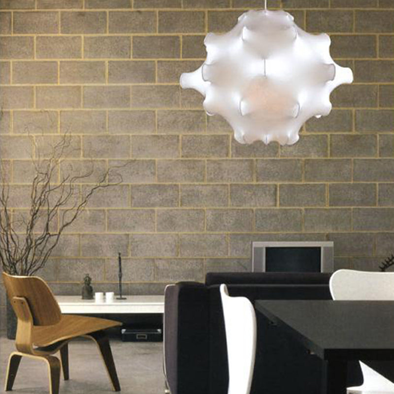 Accesorio de iluminación colgante sombreado tela moderna kit de luz colgante para sala de estar