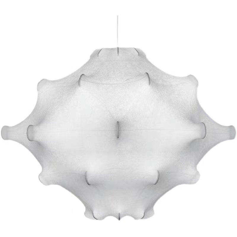 Accesorio de iluminación colgante sombreado tela moderna kit de luz colgante para sala de estar