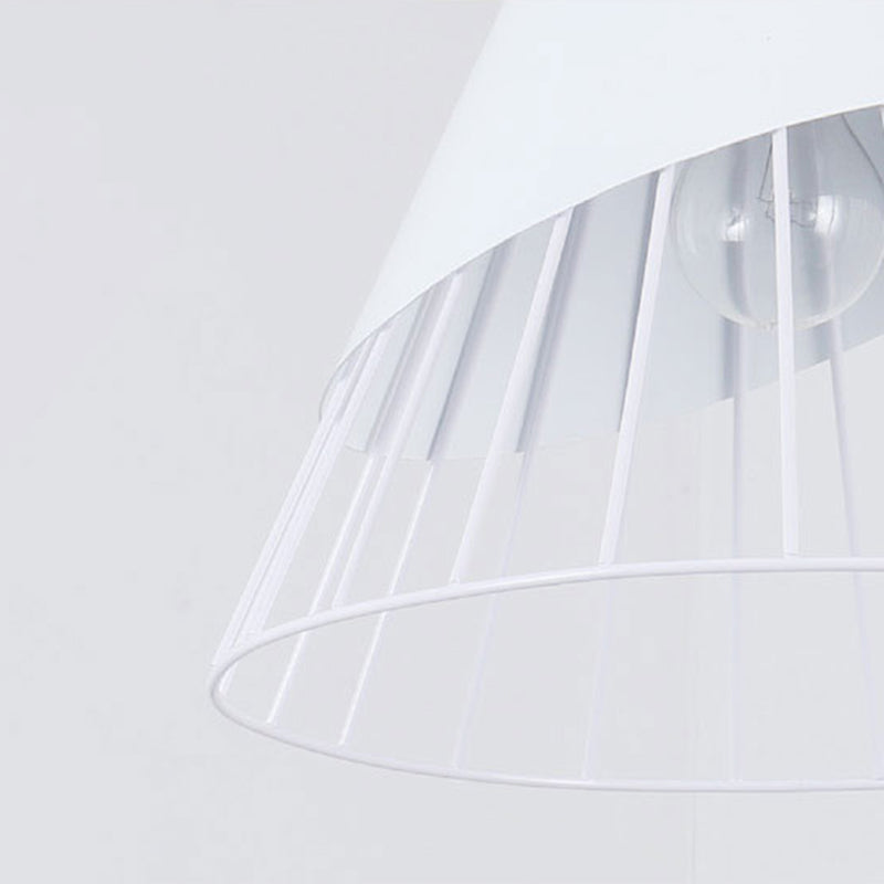 Wit hout Nieuw moderne hanglamp 1-licht kegel plafondlamp voor woonkamer voor woonkamer