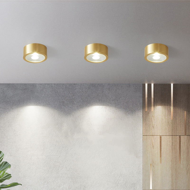 Lámpara de techo LED Iluminación de riel Foco de metal Luz de barra