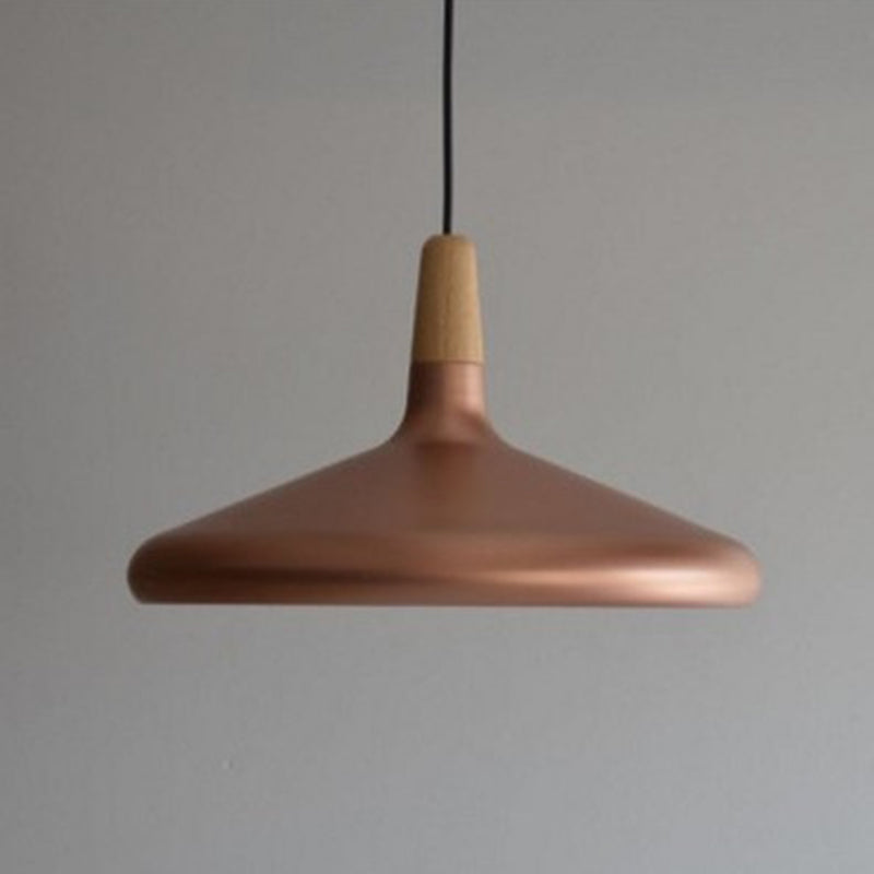 Moderne eenvoudige kegelhangende hanglamp aluminium hangende hanglampen voor restaurant