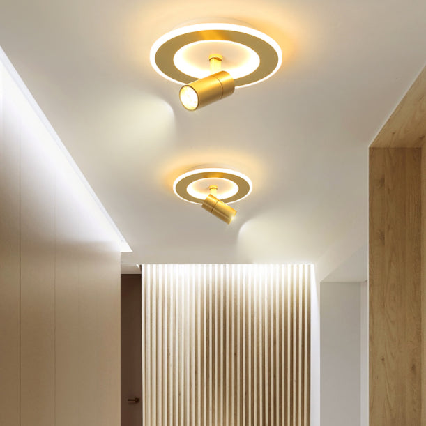 Luminaires encastrés, projecteurs rotatifs, lumière LED pour salon ou Restaurant