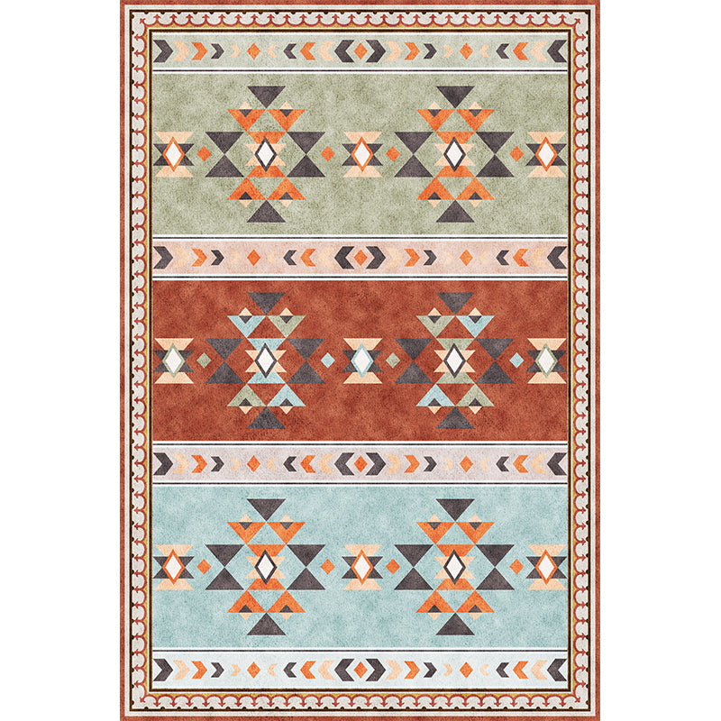 Multicolor nostalgia gebied tapijt polyester normatische stam binnen tapijt wasbaar tapijt voor woonkamer