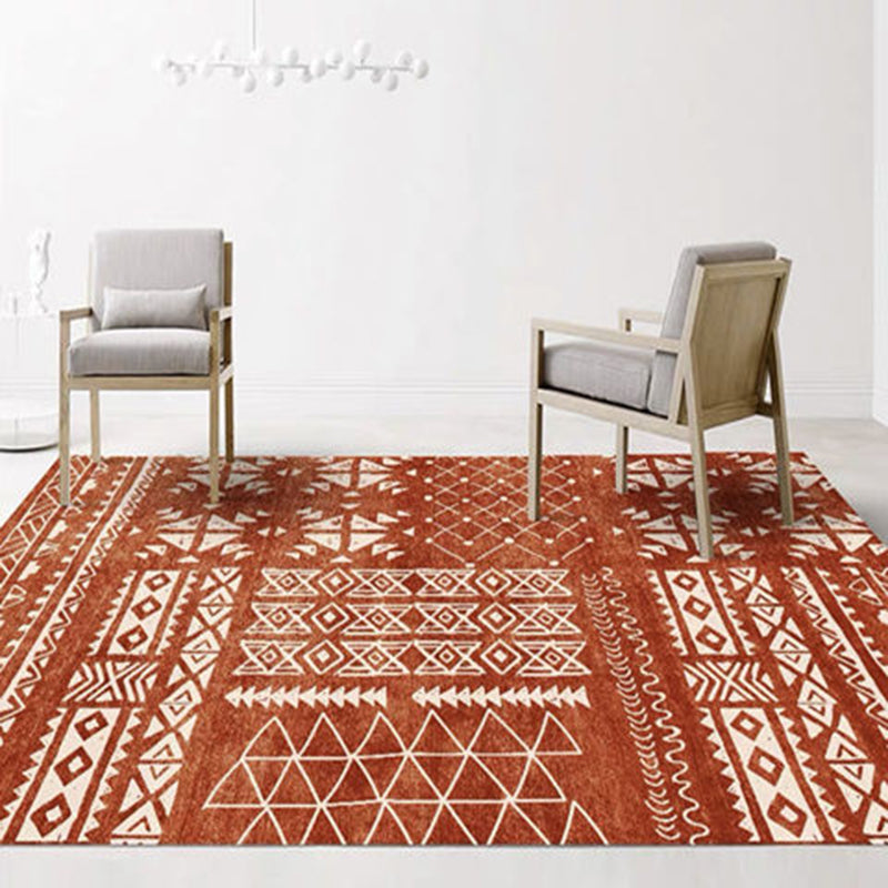 Multicolor Home Decor Tapijt klassieke tribale afdrukruimte Tapijwist met niet-slip achterste tapijt