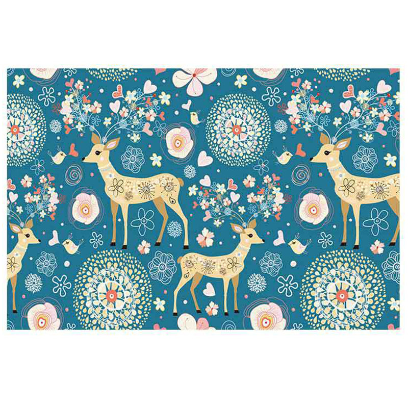 Lovely Animal Pattern Rug Funky Modern Polyester Carpet Anti-Slip Backing Indoor Rug for Home Decor