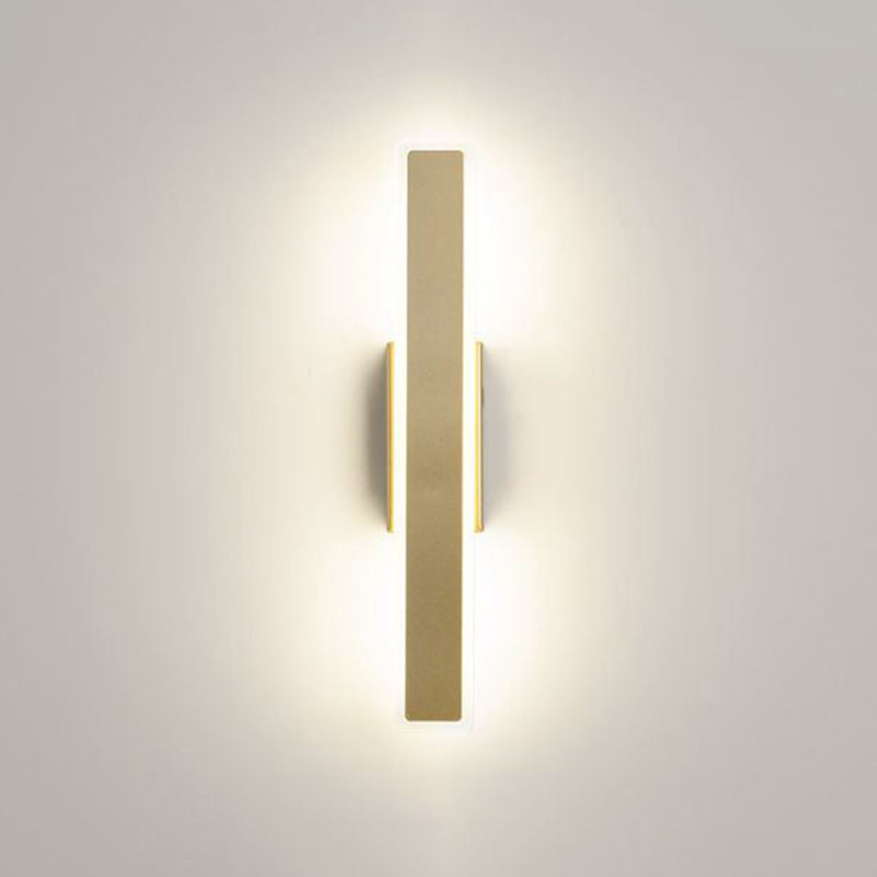 Fun a parete rettangolare per la parete della camera da letto Simplicità a parete LED Apparecchio di illuminazione montata
