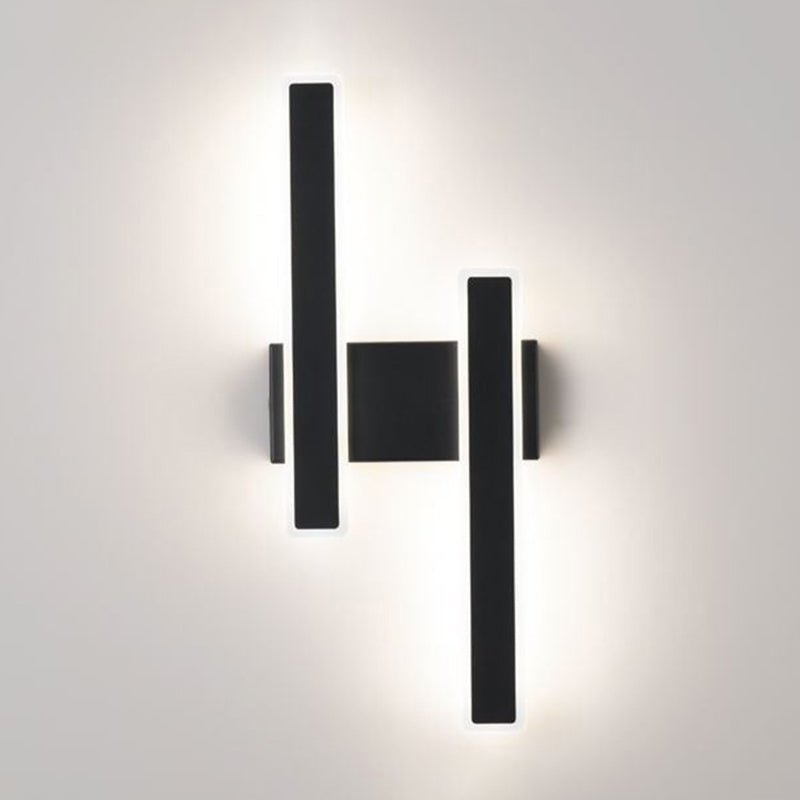 Fun a parete rettangolare per la parete della camera da letto Simplicità a parete LED Apparecchio di illuminazione montata