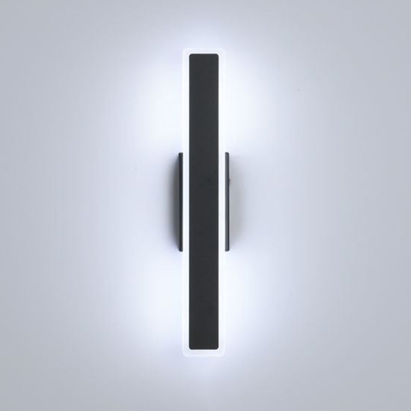 Fun a parete rettangolare per la parete della camera da letto Simplicità a parete LED Apparecchio di illuminazione montata
