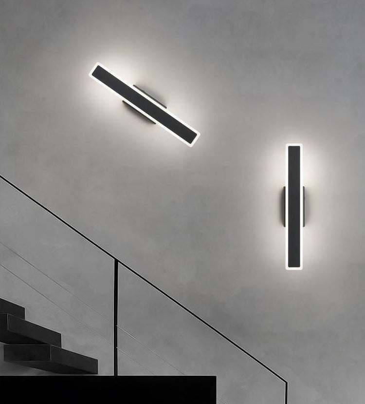 Fun a parete rettangolare per la parete della camera da letto Simplicità a parete LED Apparecchio di illuminazione montata