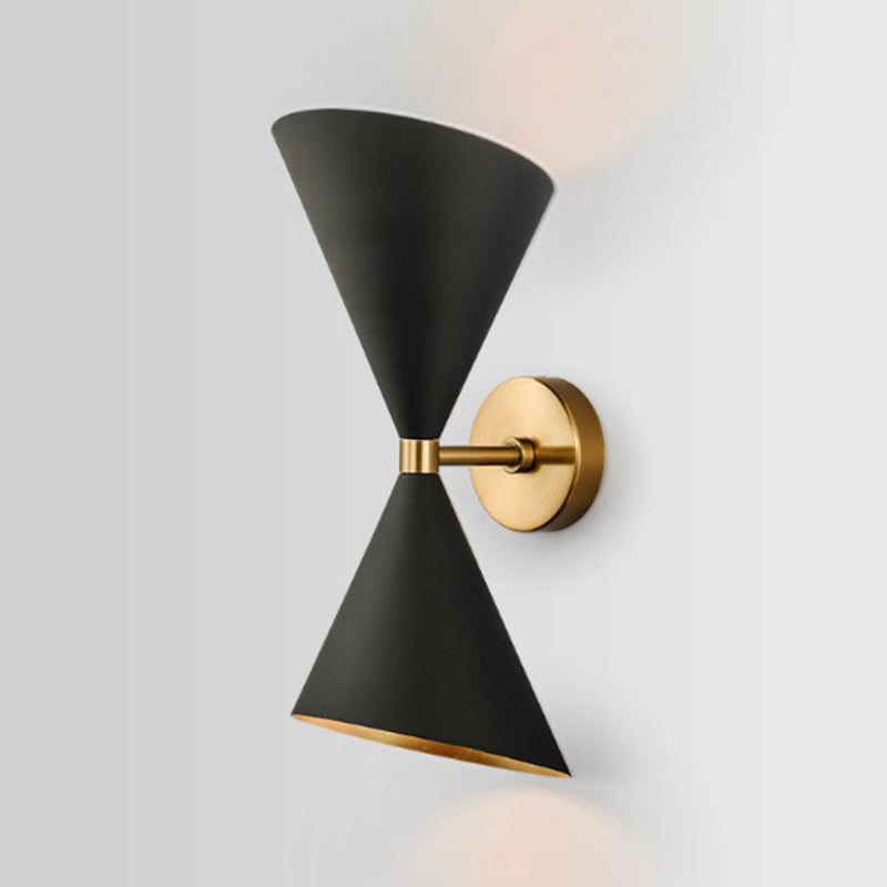 Metal Cone Wall Mounted Light Fixture Modern Bedroom Wall Mounted Light Fixture