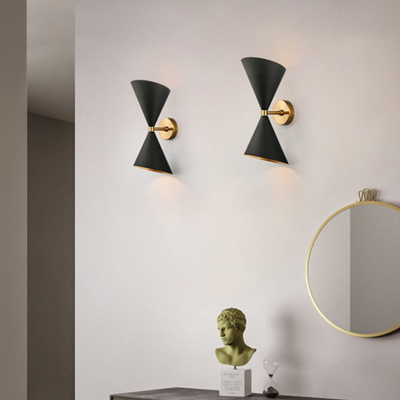 Metal Cone Wall Mounted Light Fixture Modern Bedroom Wall Mounted Light Fixture