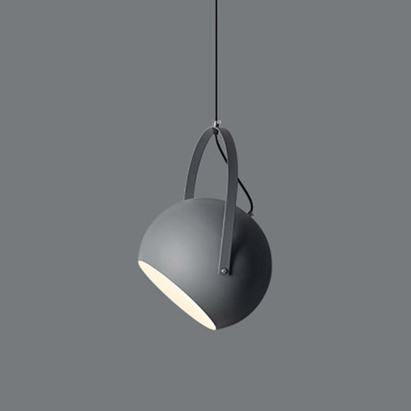 1 Light Metal Pendant Lighting Fixtures Modern Pendulum Dining Room Hanging Pendant Lights