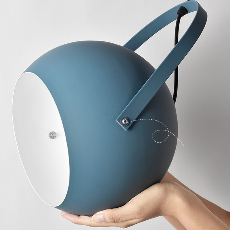 1 Light Metal Pendant Lighting Fixtures Modern Pendulum Dining Room Hanging Pendant Lights