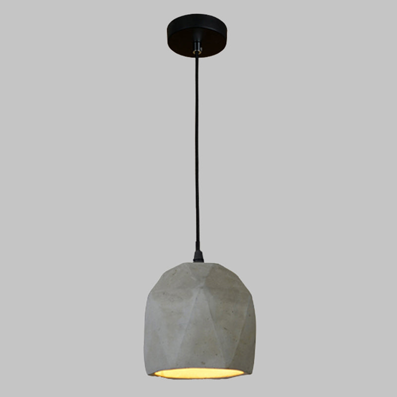 Modern Ceiling Pendant Cement Single Pendant Bar Indoor Room Light