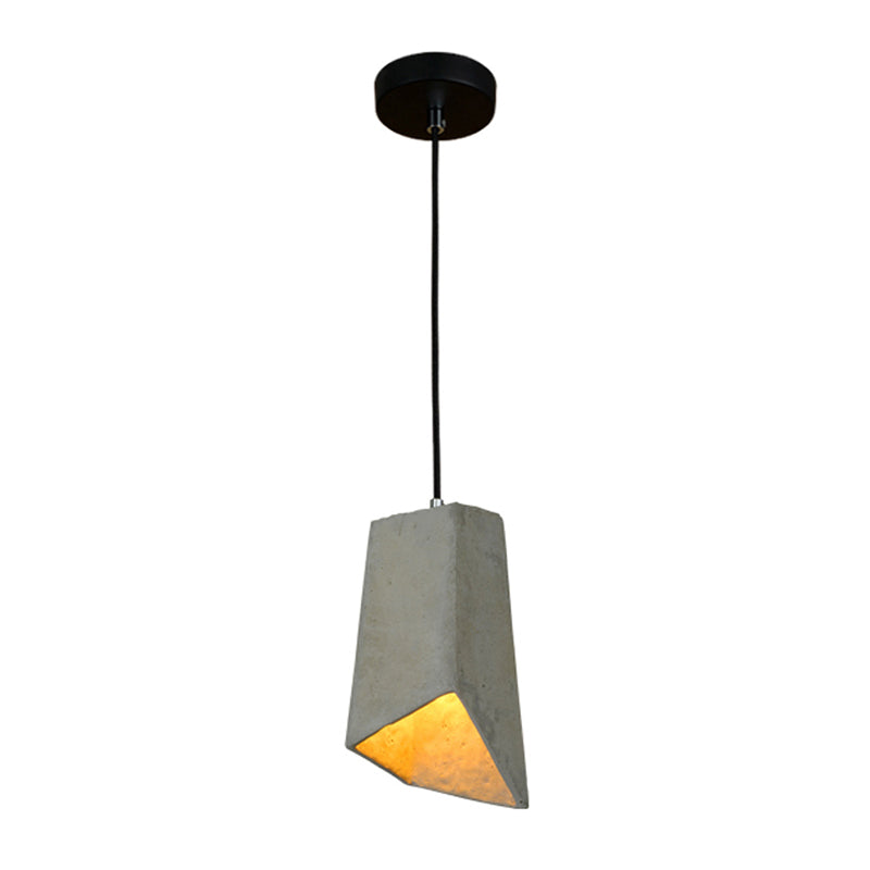 Modern Ceiling Pendant Cement Single Pendant Bar Indoor Room Light