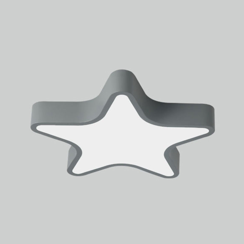 Plafonnier LED en fer forgé, plafonnier Macaron en acrylique de Style nordique moderne pour chambre à coucher