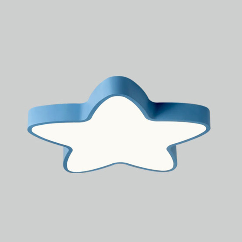 Plafonnier LED en fer forgé, plafonnier Macaron en acrylique de Style nordique moderne pour chambre à coucher