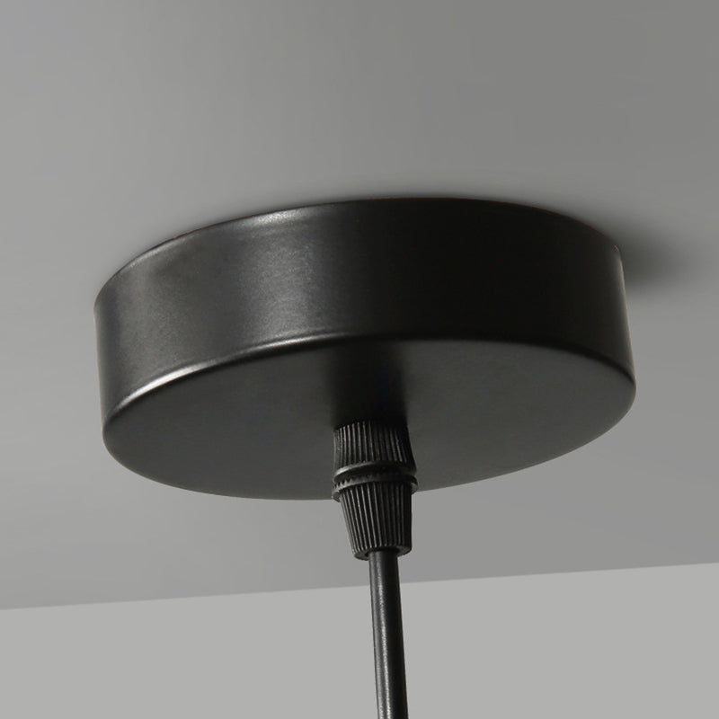 1 luminaire d'éclairage pendentif en verre léger moderne.