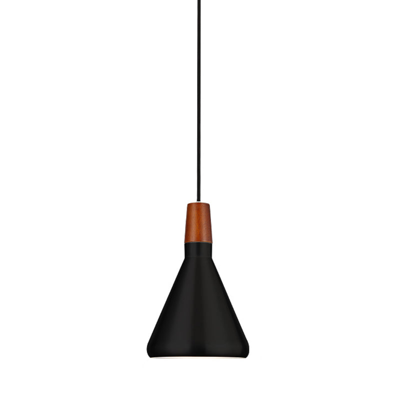 Cone Metal Pendant Ceiling Light Contemporary-Style Pendant Light Kit for Restaurant