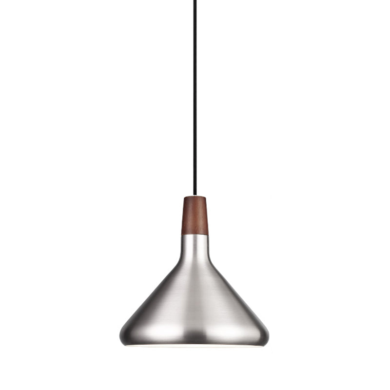 Cone Metal Pendant Ceiling Light Contemporary-Style Pendant Light Kit for Restaurant