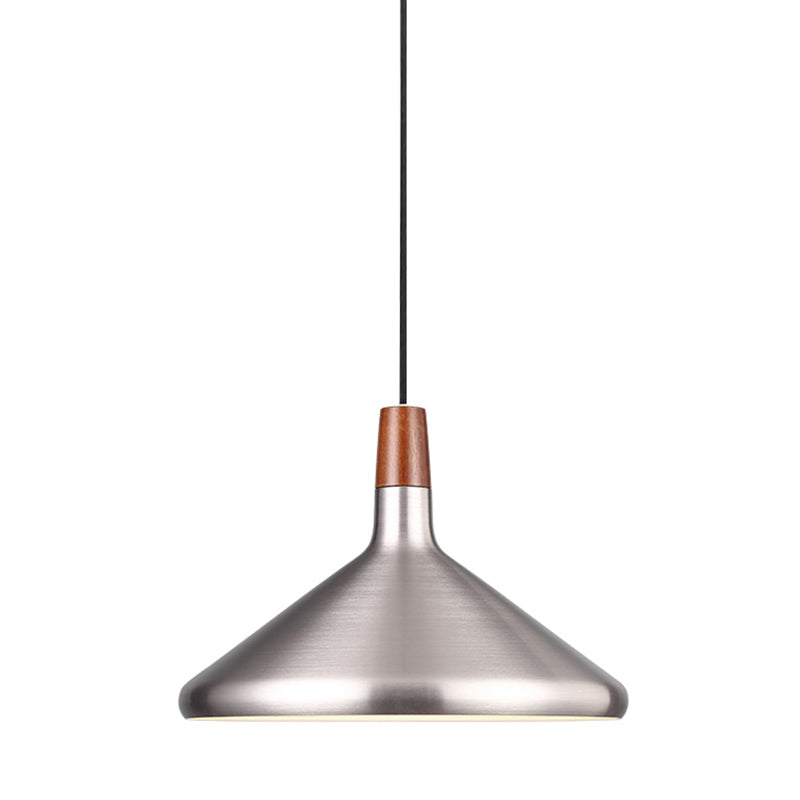 Cone Metal Pendant Ceiling Light Contemporary-Style Pendant Light Kit for Restaurant