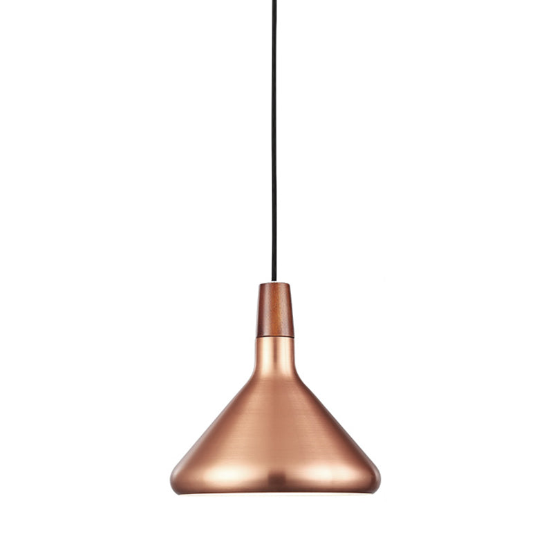 Cone Metal Pendant Ceiling Light Contemporary-Style Pendant Light Kit for Restaurant