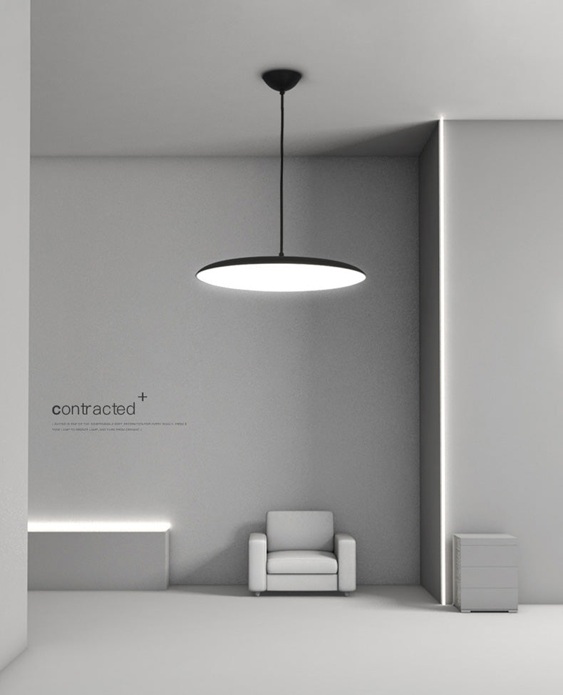 Modern LED enkele hanger Circle Light Foyer Hotel Light