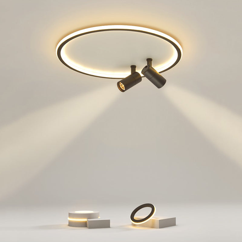 Luminaires encastrés, projecteurs rotatifs, lumière LED pour salon ou Restaurant