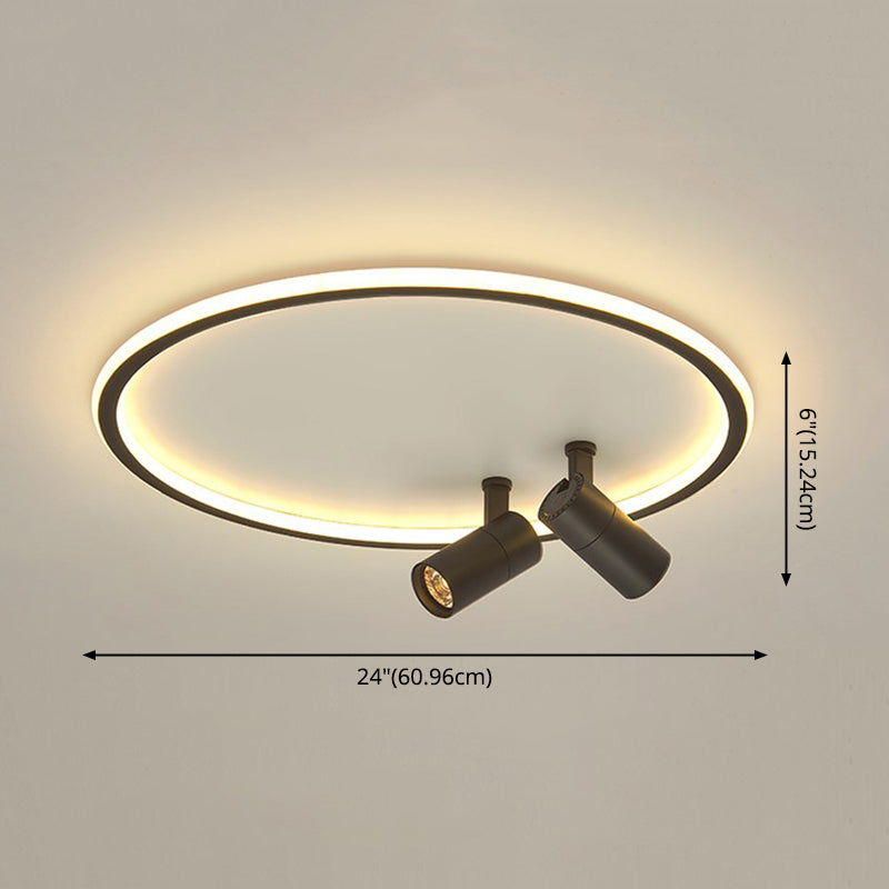 Luminaires encastrés, projecteurs rotatifs, lumière LED pour salon ou Restaurant