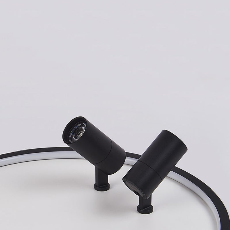 Luminaires encastrés, projecteurs rotatifs, lumière LED pour salon ou Restaurant