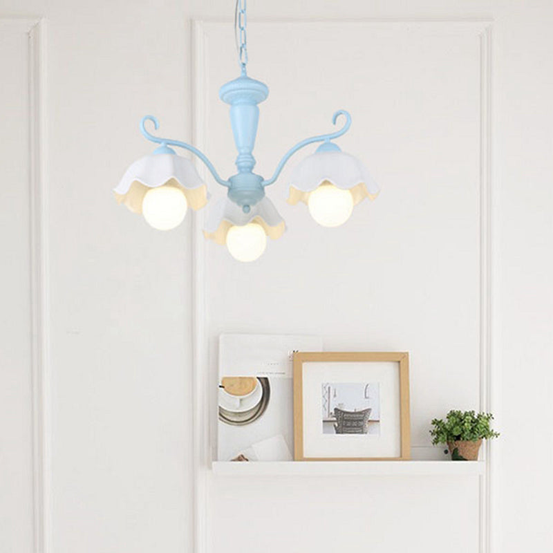 Contemporary Ceramics Ceiling Pendant Light Sputnik Hanging Pendant Light for Bedroom