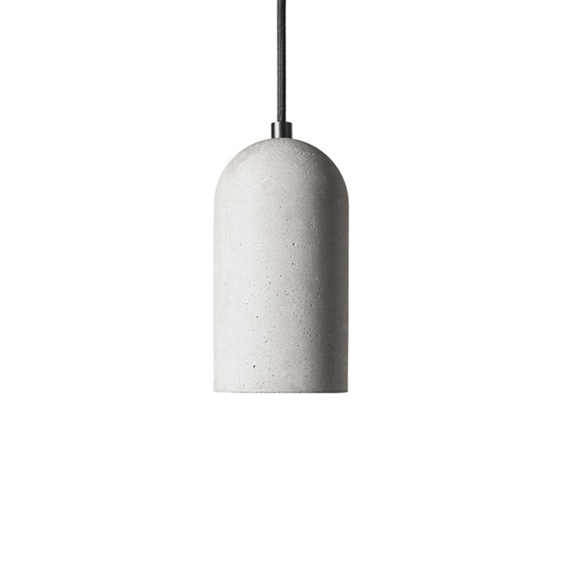 Modern Cement Pendulum Light 1-Light hangend plafondlicht voor eetkamer