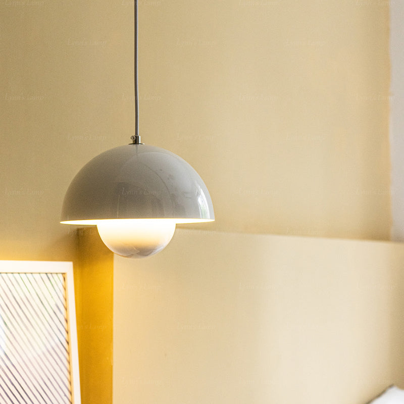 Iron Iron Contemporary sospeso a sospensione Light 1 ciondolo a 1 luce per sala da pranzo