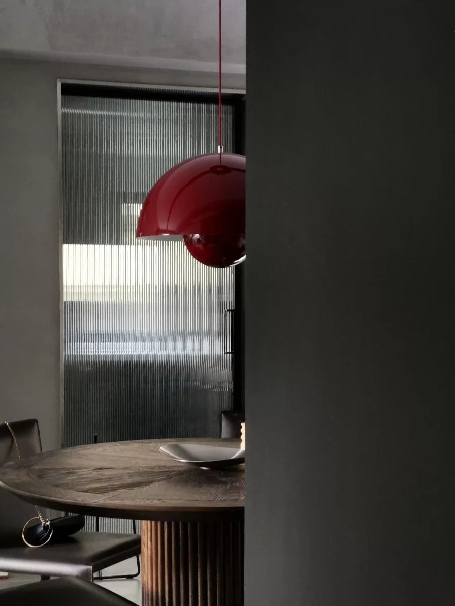 Iron Iron Contemporary sospeso a sospensione Light 1 ciondolo a 1 luce per sala da pranzo