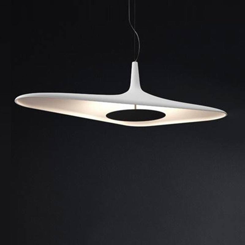 Modernes Harz-Pendel Licht Schlankes 1-Licht-LED-Deckenleuchte für Esszimmer