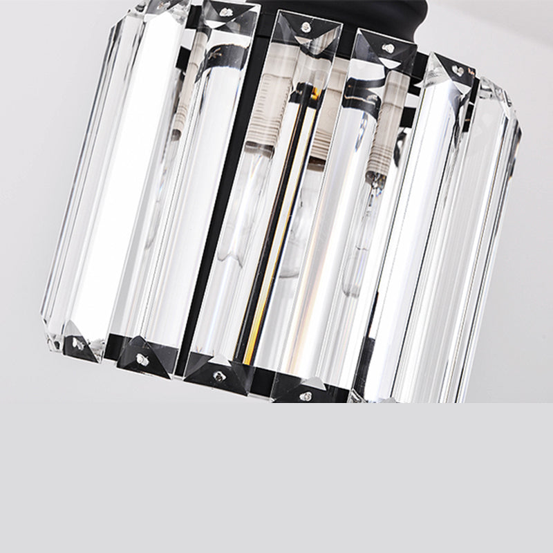 3-licht helder glazen hanglamp eigentijdse stijl in mini hanger voor eetkamer