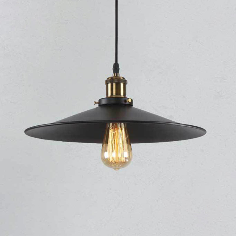 1 licht uitlopende hangende plafondlampen industriële stijl metalen hanger voor kledingwinkel