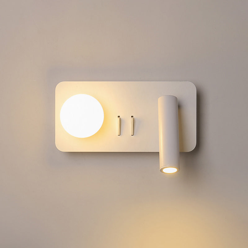 Modern Simplicity Style Bedside Reading Lamp Spotlight Design LED Wall Sconce for Bedroom