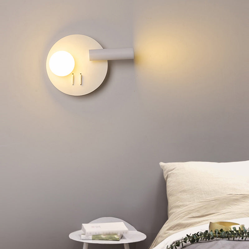 Modern Simplicity Style Bedside Reading Lamp Spotlight Design LED Wall Sconce for Bedroom