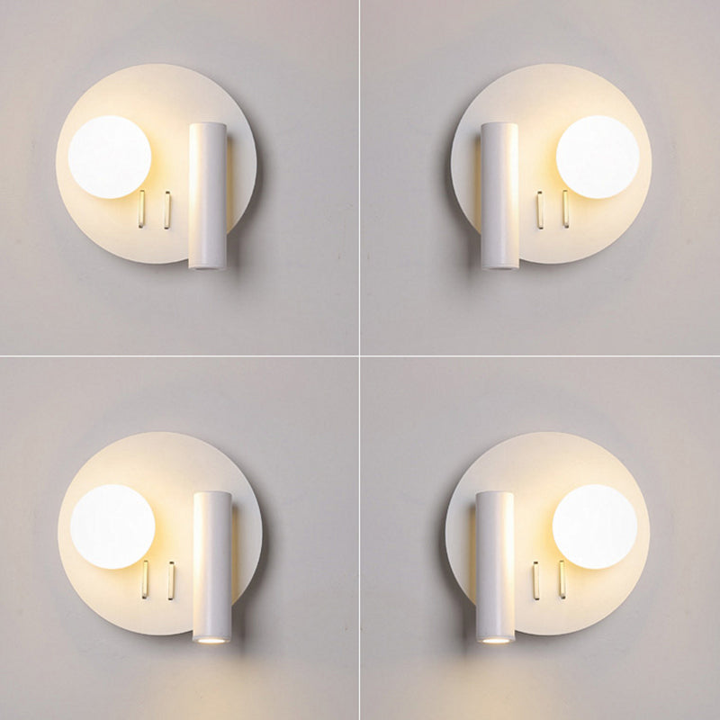 Modern Simplicity Style Bedside Reading Lamp Spotlight Design LED Wall Sconce for Bedroom