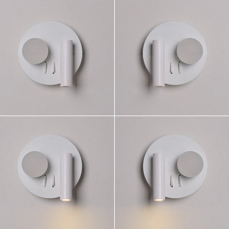 Modern Simplicity Style Bedside Reading Lamp Spotlight Design LED Wall Sconce for Bedroom