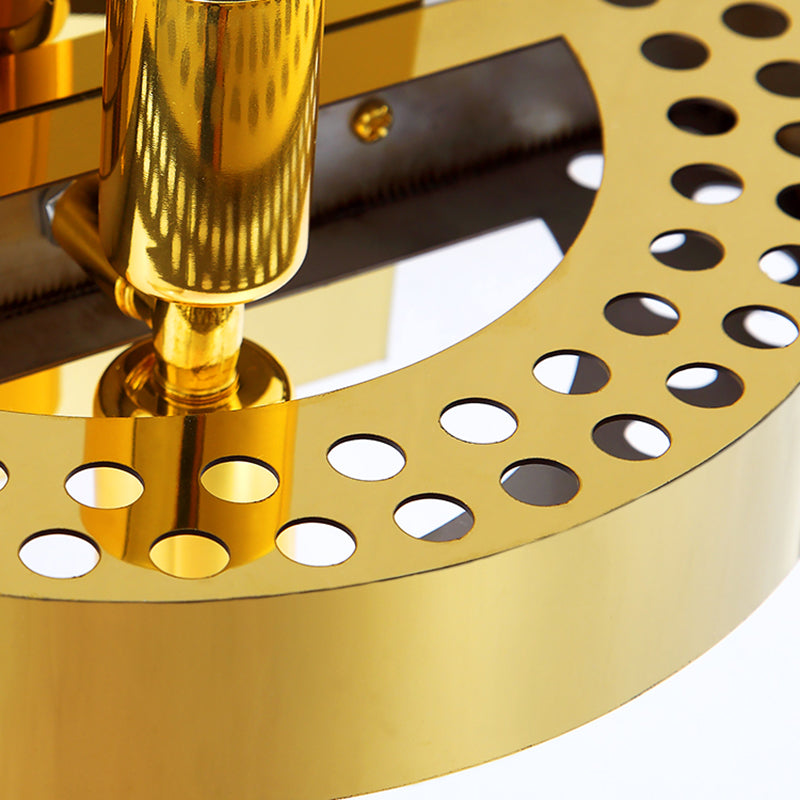 Kristal gearceerde muur sconce verlichting hedendaagse stijl muur gemonteerd verlichtingsarmatuur