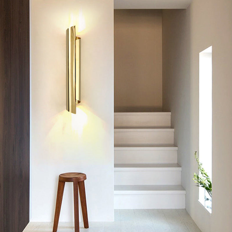 Gewikkelde muurverlichting armatuur eigentijdse stijl metalen wand gemonteerd verlichtingsarmatuur