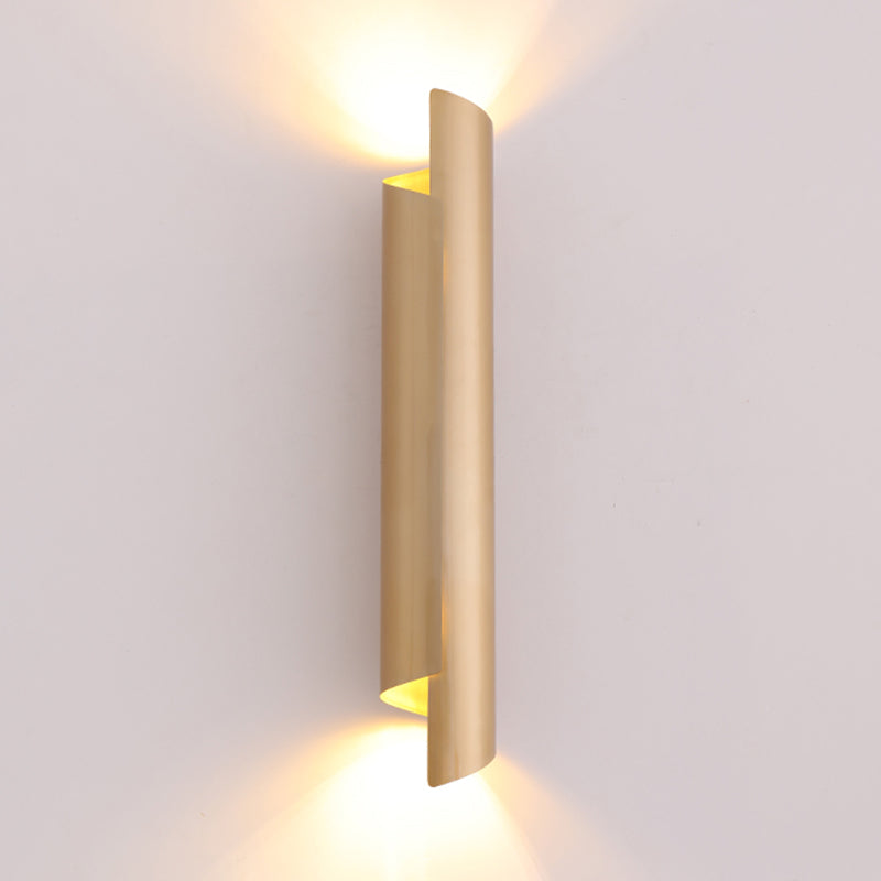 Gewikkelde muurverlichting armatuur eigentijdse stijl metalen wand gemonteerd verlichtingsarmatuur