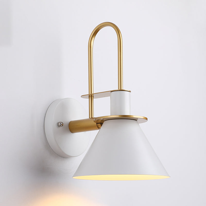 Accesorio de iluminación de pared cónica de estilo nordic