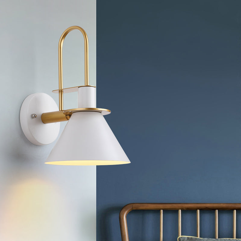 Accesorio de iluminación de pared cónica de estilo nordic
