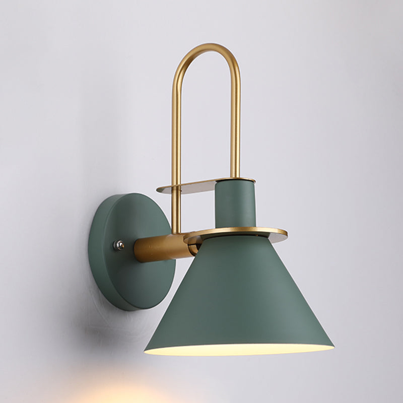 Accesorio de iluminación de pared cónica de estilo nordic