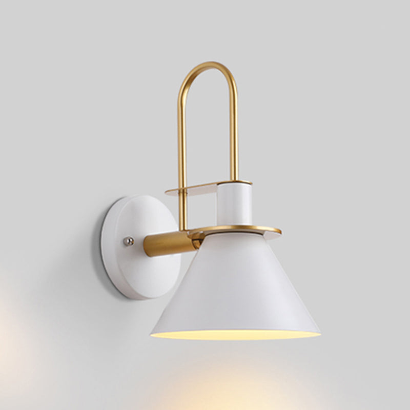 Accesorio de iluminación de pared cónica de estilo nordic