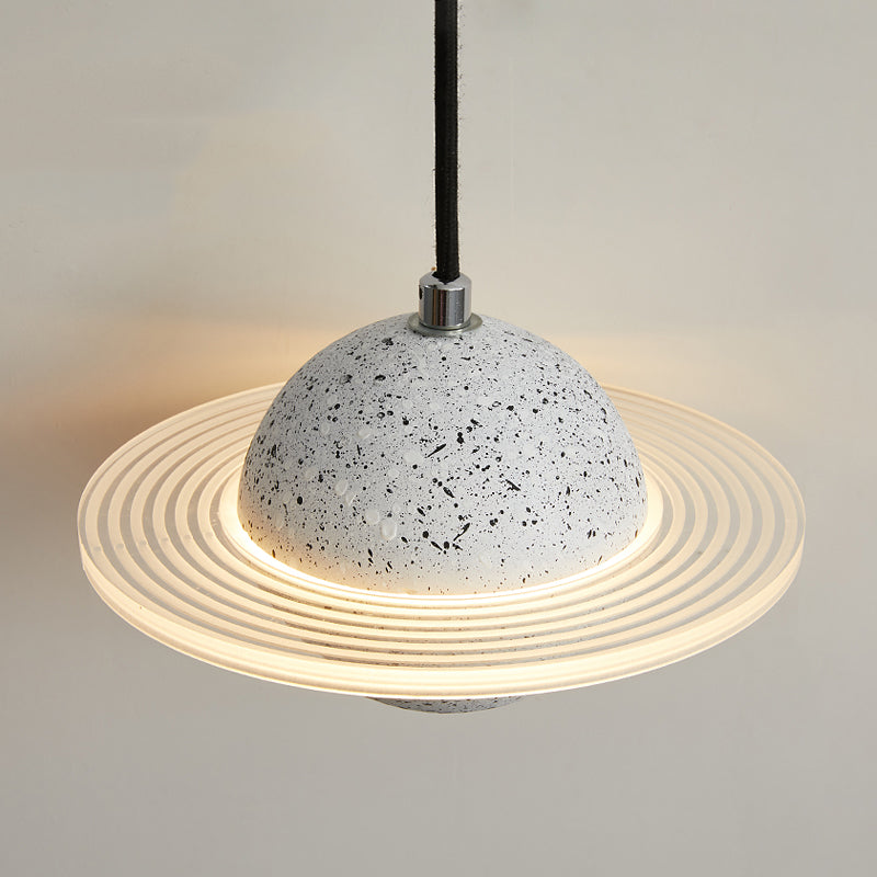 Global Stone Suspension Pendant Light Noordse stijl LED Pendant Light Kit voor slaapkamer