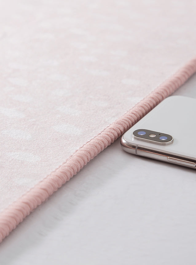 Minimalist Buffalo Plaid Rug Color Mixed Polyester Area Carpet Non-Slip Backing Rug for Living Room